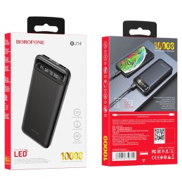 Външна Батерия BOROFONE 10000 mAh BJ14  2xUSB