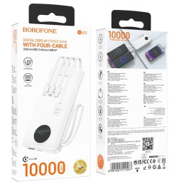Външна Батерия BOROFONE 10000 mAh BJ53