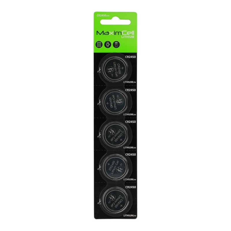Алкални Батерии MaximCell CR2450 - 5 бр цената е за брой