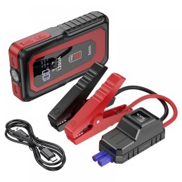HOCO QS3 Авариен автомобилен комплект Automobile emergency high power, Черен 10,000mAh