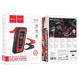 HOCO QS3 Авариен автомобилен комплект Automobile emergency high power, Черен 10,000mAh