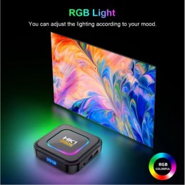 2025 HK1 RBOX K8S RGB TV 4K HDR ULTRA HD android 13.0 TV Stick 4GB+64GB 2.4/5G Wifi 100M-LAN порт Netflix Youtube Media Player