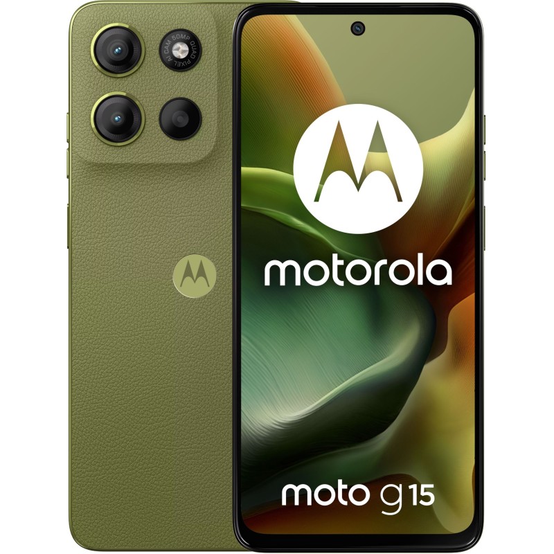 Смартфон GSM MOTOROLA G15 512/8 GREEN 6.72 ", 512 GB, RAM 8 GB, 50+5 MP - PB6E0037RO