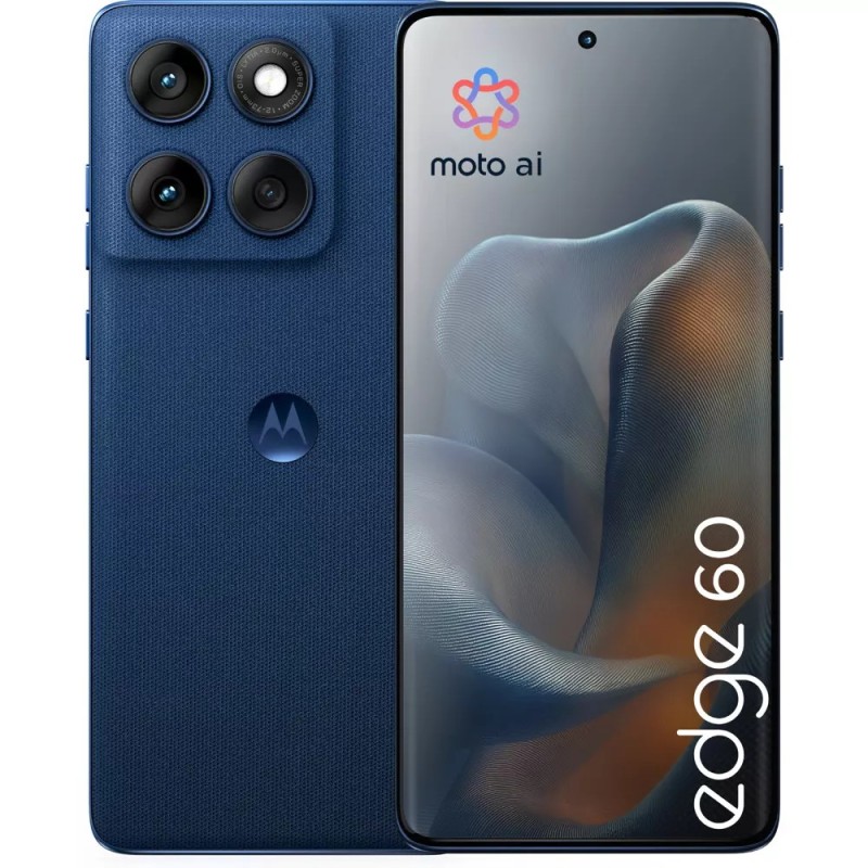 Смартфон Motorola Edge 60, 12GB, 256GB, PANTONE Gibraltar Sea - PB7H0018PL